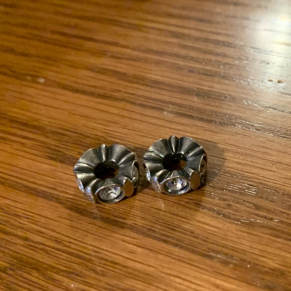 Kay Jewelers Charmed Memories Michael Anthony Two Sterling Silver Crystal Charms - Picture 4 of 12